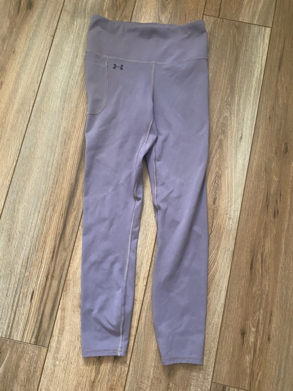Under Armour Mauve Purple High-Rise Performance Leggings Small